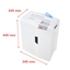Picture of HSM shredstar X6pro document shredder, 2 x 15 mm + separate CD-cutting mechanism