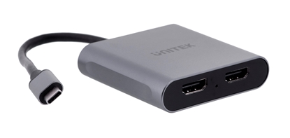Изображение Adapter USB-C - 2x HDMI 2.0;  4K MST; M/F 