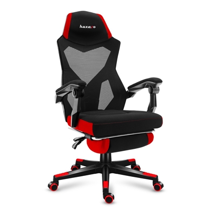 Attēls no Huzaro Combat 3.0 Gaming armchair Mesh seat Black, Red