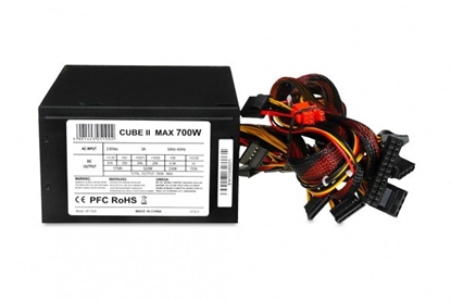 Изображение iBox CUBE II power supply unit 700 W 20+4 pin ATX ATX Black
