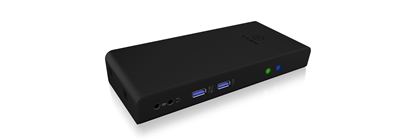 Picture of ICY BOX IB-DK2251AC Wired USB 3.2 Gen 2 (3.1 Gen 2) Type-A Black