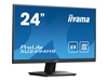 Picture of iiyama ProLite XU2494HS-B2 - LED monitor - 24" (23.8" viewable) - 1920 x 1080 Full HD (1080p) @ 75 Hz - VA - 250 cd / m² - 3000:1 - 4 ms - HDMI, DisplayPort - speakers - matte black