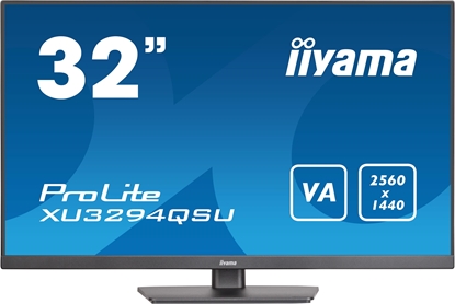 Attēls no 32" ETE VA-panel, 2560x1440, 250cd/m², 4ms, Speakers, DisplayPort, HDMI, USB-HUB (2x 3.0)