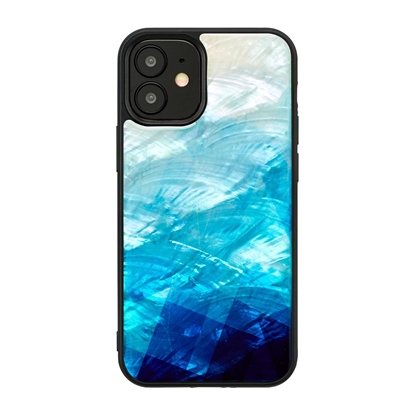 Picture of iKins case for Apple iPhone 12 mini blue lake black