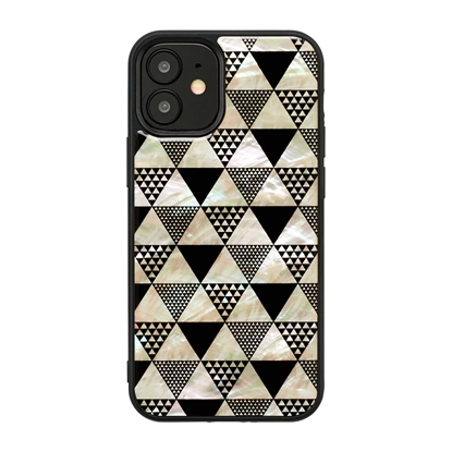 Picture of iKins case for Apple iPhone 12 mini pyramid black