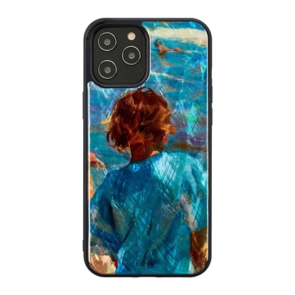 Picture of iKins case for Apple iPhone 12/12 Pro children on the beach