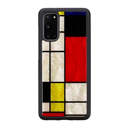 Picture of iKins case for Samsung Galaxy S20 mondrian black