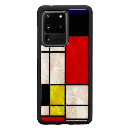 Picture of iKins case for Samsung Galaxy S20 Ultra mondrian black