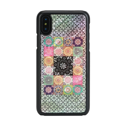 Picture of iKins SmartPhone case iPhone XS/S flower garden black
