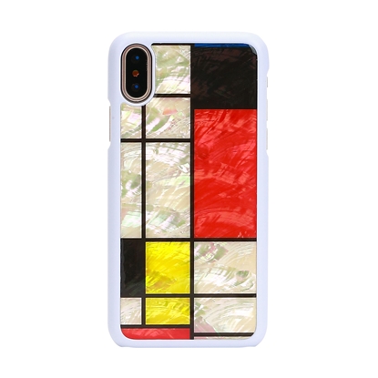 Picture of iKins SmartPhone case iPhone XS/S mondrian white