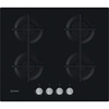 Picture of Indesit ING 61T/BK Black Built-in 59 cm Gas 4 zone(s)