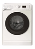 Picture of INDESIT | MTWSA 61294 WK EE | Washing machine | Energy efficiency class C | Front loading | Washing capacity 6 kg | 1151 RPM | Depth 42.5 cm | Width 59.5 cm | Display | Big Digit | White