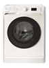 Picture of INDESIT | Washing machine | MTWSA 61294 WK EE | Energy efficiency class C | Front loading | Washing capacity 6 kg | 1151 RPM | Depth 42.5 cm | Width 59.5 cm | Display | Big Digit | White