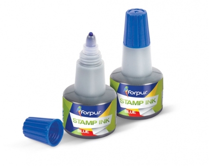Picture of Ink for stamps Forpus, 30 ml blue 1223-030