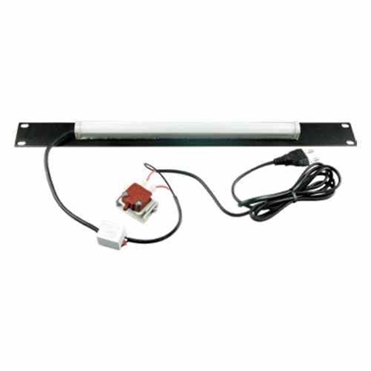 Picture of Intellinet LED Light Panel for 19" Cabinets, Horizontal 19" Rackmount, 1U, 11 W, 1.8m Power Cord, Aluminum