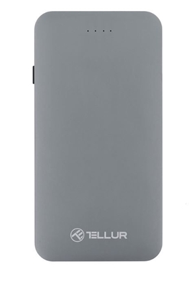 Attēls no Išorinė baterija Tellur QC 3.0 5000mAh,3in1 gray