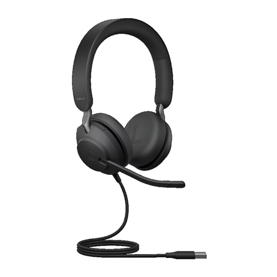 Picture of Jabra Evolve2 40 UC Stereo Headset black USB-A