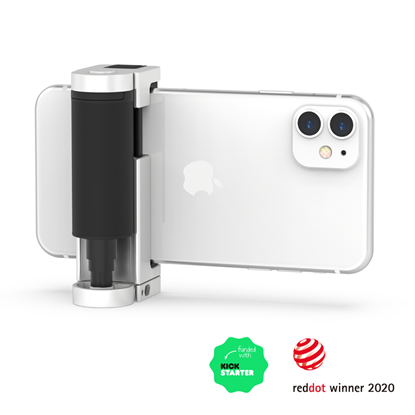 Attēls no Just Mobile Shutter Grip 2 smart camera control for your smartphone -  Silver