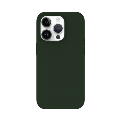 Picture of Just Mobile TENC™ [Silicone] w. MagSafe for iPhone 14 Pro - Dark Green
