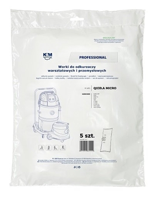 Picture of K&M Vacuum cleaner bags KARCHER WD2/WD3 KM-Q039.A (5 gab.)