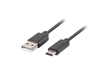 Изображение Kabel USB CM - AM 2.0 0.5m czarny QC 3.0 