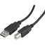 Attēls no Kabel USB Deltaco USB-A - USB-B 2 m Czarny (USB-218S)
