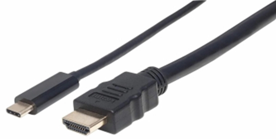 Picture of Kabelis Brackton USB Type-C Male - HDMI Male 4K 1.8m 