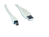 Изображение Kabelis Gembird USB Male - MiniUSB Male 0.9m White