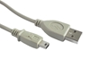 Изображение Kabelis Gembird USB Male - MiniUSB Male 1.8m White