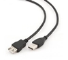 Изображение Kabelis Gembird USB Male - USB Female 1.8m Black