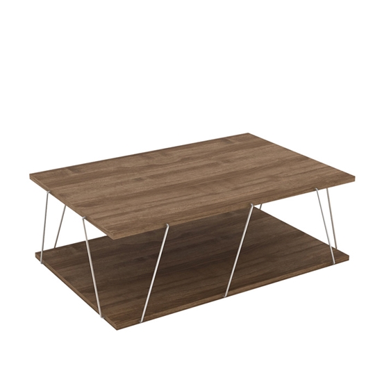 Picture of Kafijas galds TARS 90x60xH30.5cm rieksta