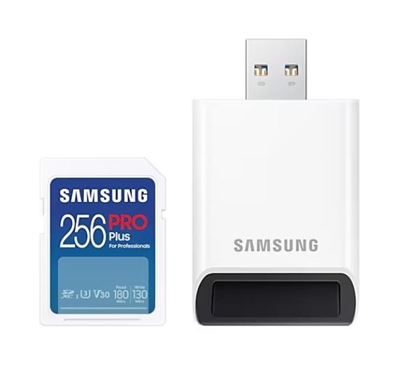 Attēls no Samsung MB-SD256SB/WW memory card 256 GB SDXC UHS-I