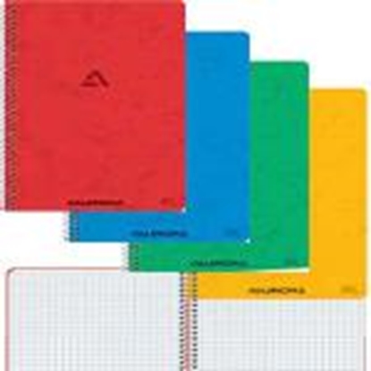 Picture of Klade A5/60 lapas rūtiņu ar spirāli,  AURORA