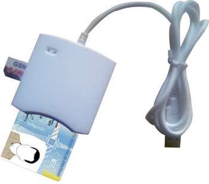 Picture of Kortelių skaityt. TRENDNET Smart N68, ID kortelėms, USB, baltas