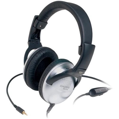 Attēls no Koss | UR29 | Headphones | Wired | On-Ear | Noise canceling | Black/Silver