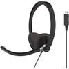 Изображение Koss | CS300 | USB Communication Headsets | Wired | On-Ear | Microphone | Noise canceling | Black