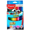 Изображение Krāsu zīmuļi Maped Color`Peps Maxi 12-krāsas