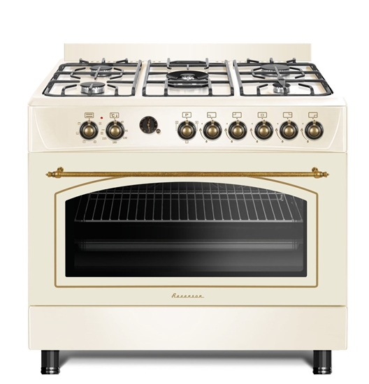 Picture of KWGE-90RC RETRO gas/electric cooker