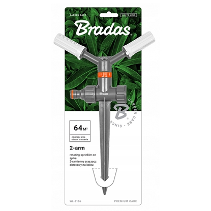 Attēls no Laistītājs rotējošs Duo White Line WL-6106