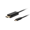 Изображение Kabel USB-C (M)->Displayport 3M 4K 60HZ czarny