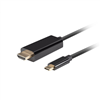 Изображение Kabel USB-C(M)->HDMI(M) 4K 60HZ czarny 