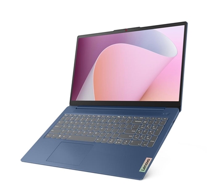 Attēls no Lenovo IdeaPad Slim 3 7320U Notebook 39.6 cm (15.6") Full HD AMD Ryzen™ 3 8 GB DDR4-SDRAM 512 GB SSD Wi-Fi 5 (802.11ac) Blue