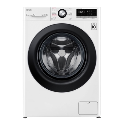Attēls no LG F4WV309S6E washing machine Front-load 9 kg 1400 RPM White