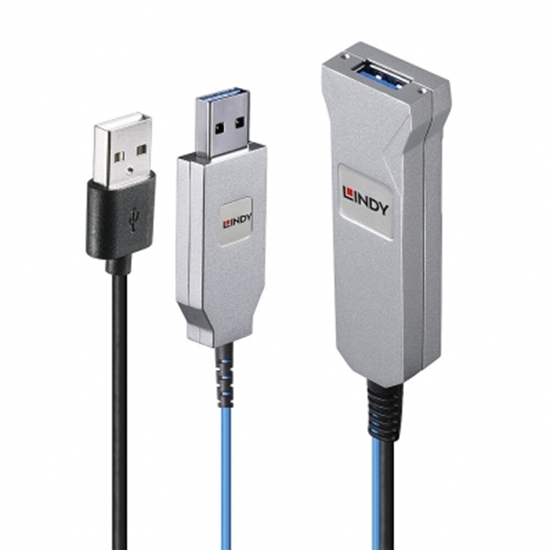 Picture of Lindy 100m Fibre Optic USB 3.0 Cable