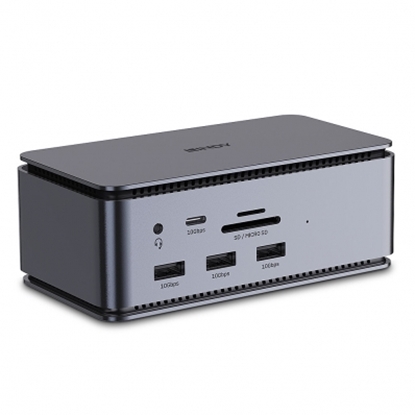 Picture of Lindy DST-Pro USB4 Docking Anthracite