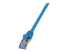 Picture of LogiLink Patchcord Cat.6A, S/FTP, PIMF, 10m, niebieski (CQ3096S)