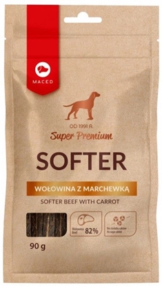 Picture of MACED Softer Beef with carrot - Dog treat - 100g