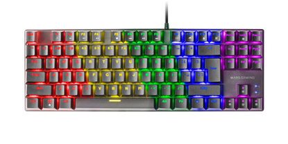 Изображение Mars Gaming MK80 Gaming Mechanical Keyboard RGB / Brown Switch / US