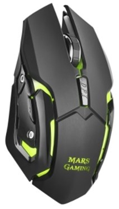Attēls no Mars Gaming MMW Wireless Gaming Mouse with Additional Buttons / RGB / 3200 DPI