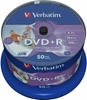 Изображение Matricas DVD+R AZO Verbatim 4.7GB 16x Wide Printable non ID, 50 Pack Spindle